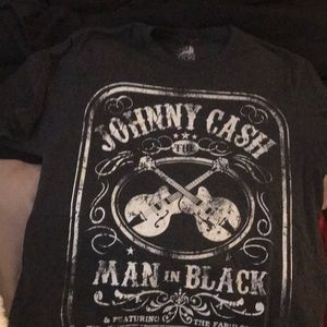 Johnny cash tshirt gray preloved